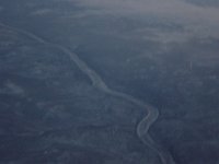 シベリアの大河：オビ川？